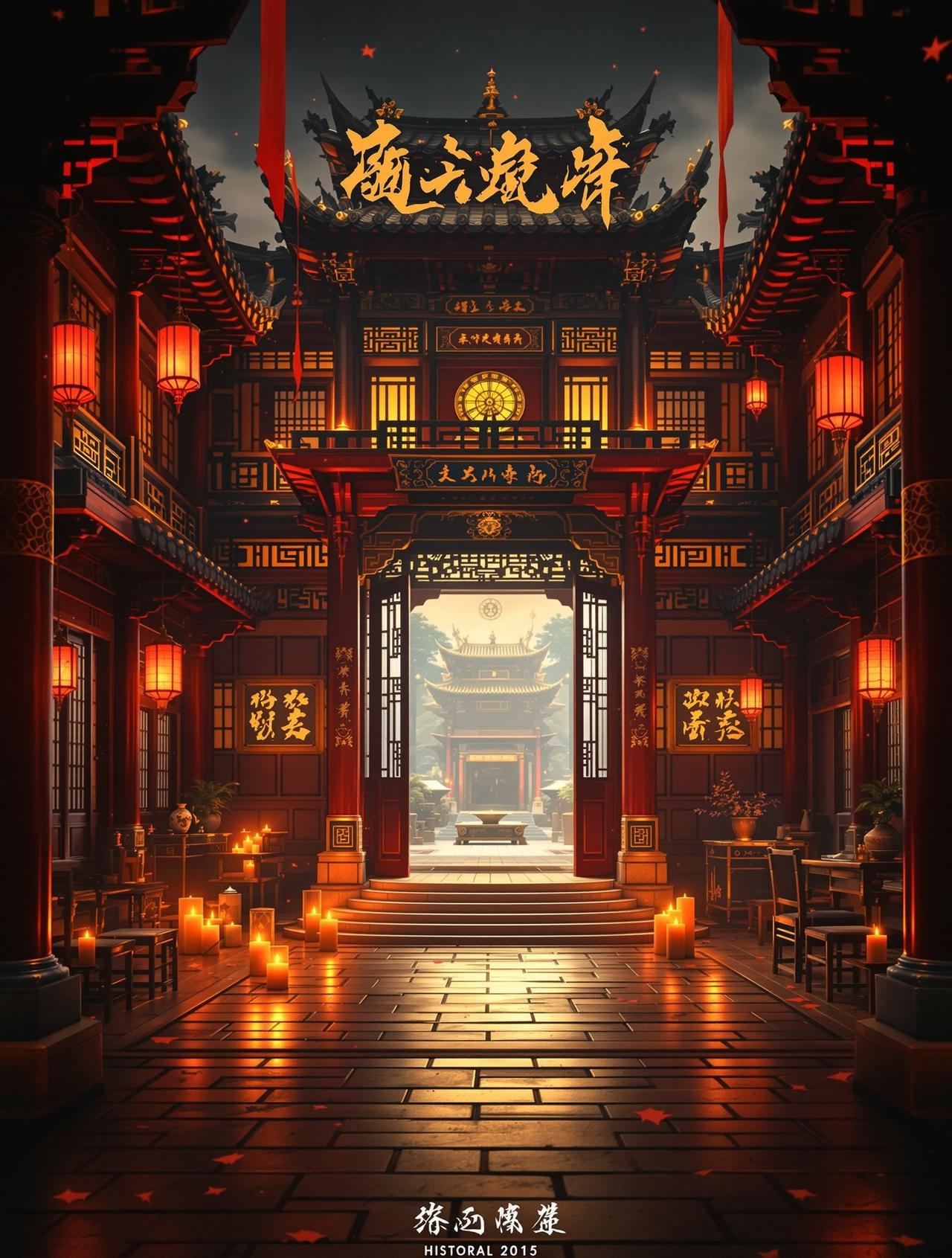 色女仆影院出品古装历史作品《大明风华》高清海报
